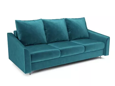 Прямой диван Кардиф, вельвет (бархат)