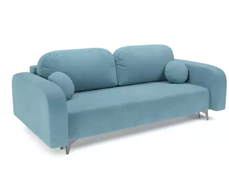 Прямой диван Лиммат, велюр Luna