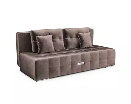 Прямой диван Марс №4, вельвет (бархат)