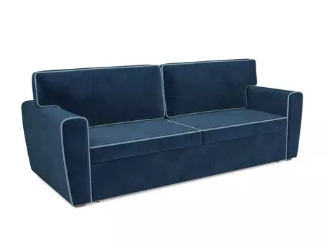 Прямой диван Освальд, велюр Luna