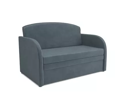 Прямой диван Планк, велюр