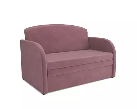 Прямой диван Планк, велюр