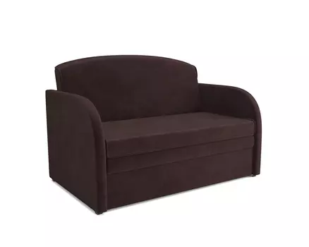 Прямой диван Планк, велюр