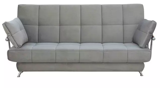 Прямой диван Реал БД Хром, книжка