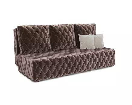 Прямой диван Рояль, вельвет (бархат)