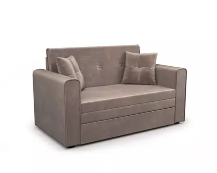 Прямой диван Соната, вельвет (бархат)