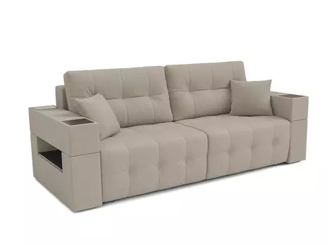 Прямой диван Валенсия, рогожка