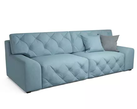 Прямой диван Вегас, велюр Luna