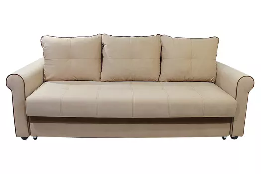 Прямой диван Верона феникс беж (НПБ)