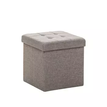 Пуф Leset Плуто складной с крышкой, лен