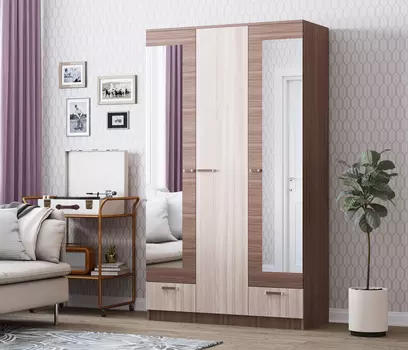 Распашной шкаф Адель 1,2м