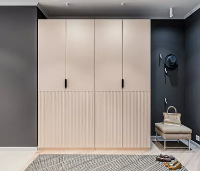 Шкаф 4-дверный 2м МАКС Джаз Кашемир