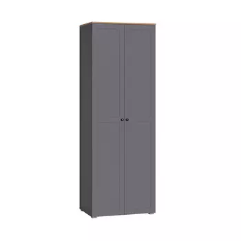 Шкаф для одежды Остин 13.336.02, серый графит, дуб золотой крафт