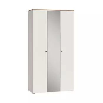 Шкаф для одежды Остин 13.336.03, белая шагрень, дуб золотой крафт