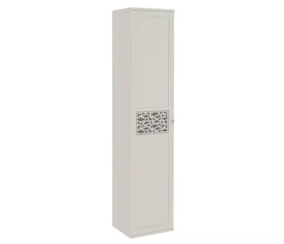 Шкаф комбинированный с полками (серебро) ШК-01