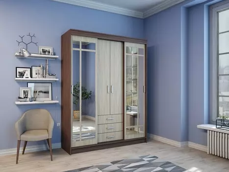 Шкаф-купе Лорд 1,7 м ЛДСП