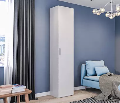 Шкаф-пенал Милан СБ-3255 Серый