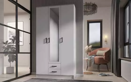 Шкаф Трио распашной 1,2 м ЛДСП