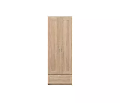 СИРИУС шкаф 2 двери и 1 ящик 78х59х220