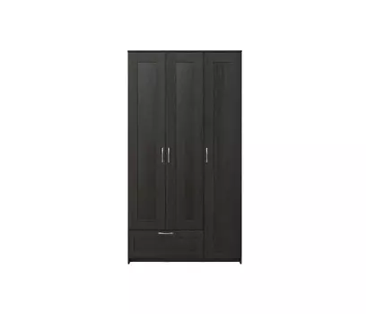 СИРИУС шкаф 3 двери и 1 ящик 117х59х220