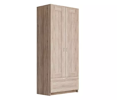 СИРИУС шкаф комбинированный 2 двери и 1 ящик RU