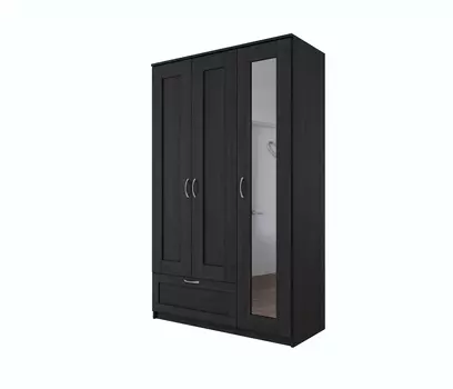 СИРИУС шкаф комбинированный 3 двери и 1 ящик RU