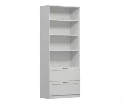 СИРИУС стеллаж 2 ящика 78х190 RU