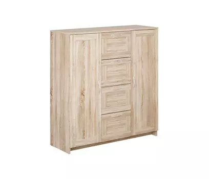 СИРИУС тумба 2 двери и 4 ящика 117х123 RU