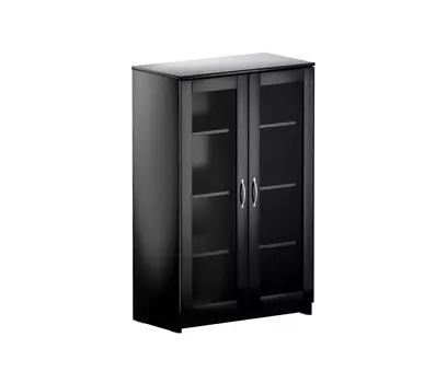 СИРИУС тумба 2 двери со стеклом 78х123 RU