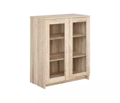 СИРИУС тумба 2 двери со стеклом 78х95 RU