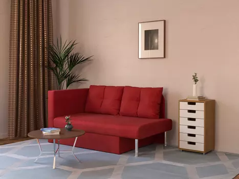 Софа Элис, микровелюр