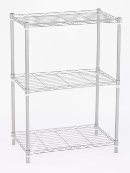 Стеллаж UniStor FRANCO металлический 3-х ярусный.