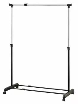 Стойка для одежды UniStor NEIL раздвижная на колёсиках, регулируемая высота.