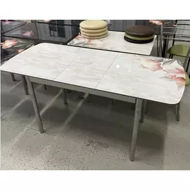 Стол А 10 раздвижной 120*70 (металлик)