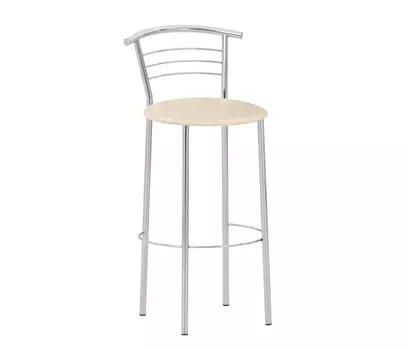 Стул барный MARCO HOKER CHROME (BOX 2,4) (RU) V -18