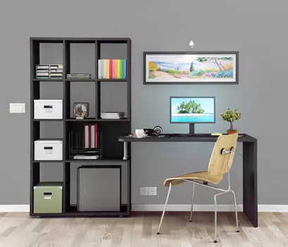 Техно СБ-2303 Стеллаж со столом Феррара