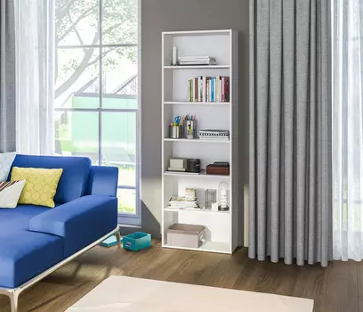 Стеллаж Терра (Лофт) СБ-2963 Белый