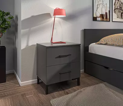 Тренд СБ-3459 Тумба Диамант серый/ЛДСП Лофт Диамант серый