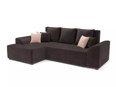 Угловой диван Анхель левый угол, микровелюр