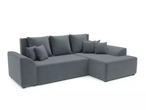 Угловой диван Анхель правый угол, велюр