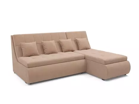 Угловой диван Дублин, велюр Luna