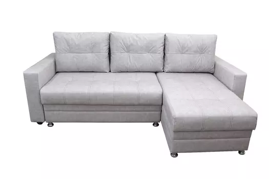 Угловой диван Гамбург велюр дюна бриллиант