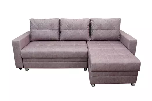 Угловой диван Гамбург велюр дюна стоун