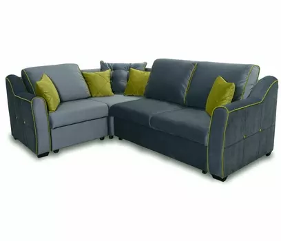 Угловой диван-кровать Адонис, велюр