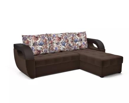 Угловой диван Мартинес, микровелюр