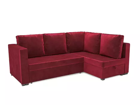 Угловой диван Монако, вельвет (бархат)