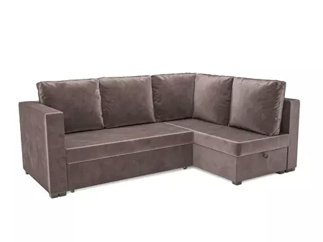 Угловой диван Монако, вельвет (бархат)