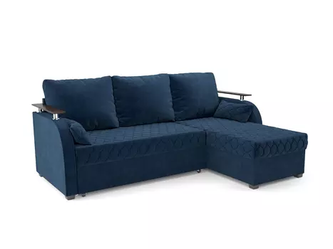 Угловой диван Сендай, велюр Luna