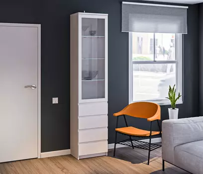 Веста СБ-2248 Шкаф-витрина