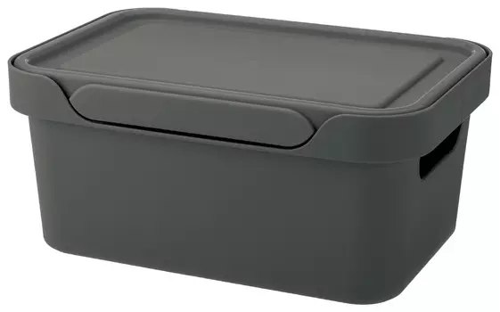 ЯЩИК С КРЫШКОЙ УНИВЕРСАЛЬНЫЙ LUXE, 270х190х120 ММ, 4,6Л